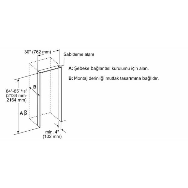 Siemens CI30RP02 iQ700 Ankastre Buzdolabı
