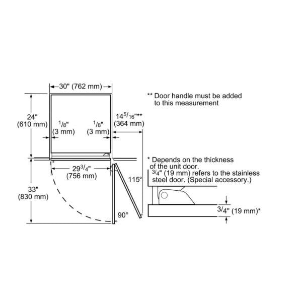 Siemens CI30RP02 iQ700 Ankastre Buzdolabı