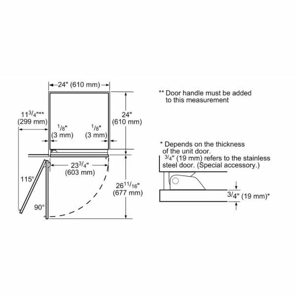 Siemens FI24NP32 iQ700 Ankastre Derin Dondurucu