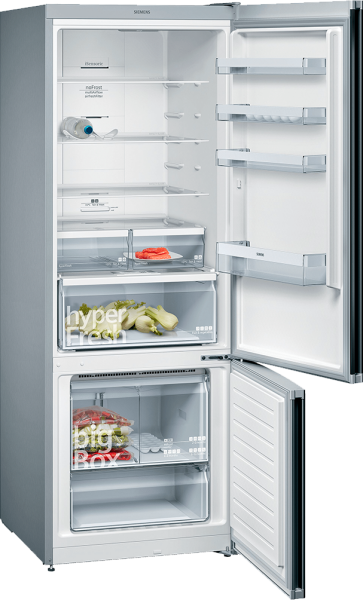 Siemens KG56NVXF0N 559 lt Inox Siyah  Buzdolabı