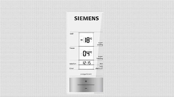 Siemens KG56NLWF0N 559 lt No Frost Beyaz  Buzdolabı