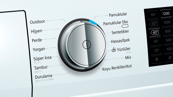 Siemens WM12T581TR 9 KG 1200 Devir Çamaşır Makinesi