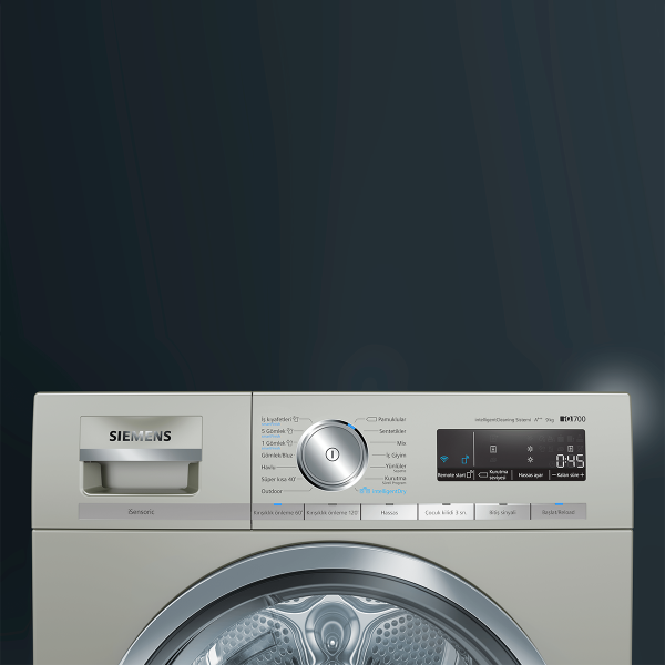 Siemens WT47XK8XTR 9 KG Çamaşır Kurutma Makinesi