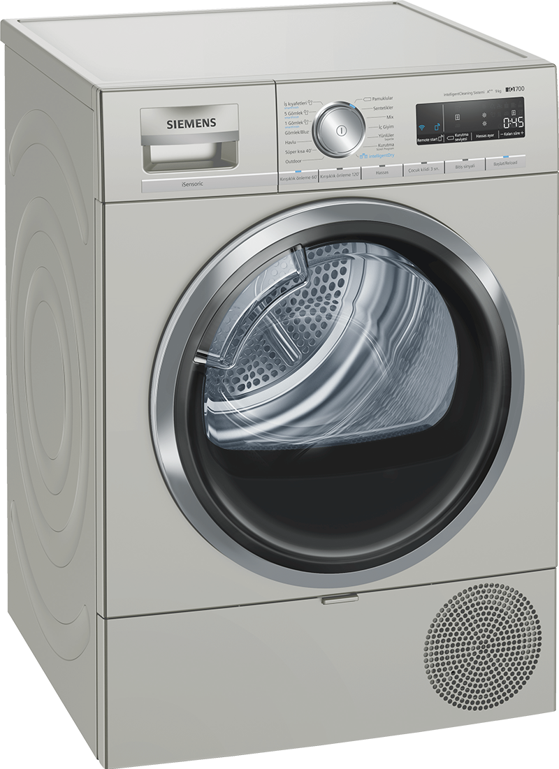 Siemens WT47XK8XTR 9 KG Çamaşır Kurutma Makinesi