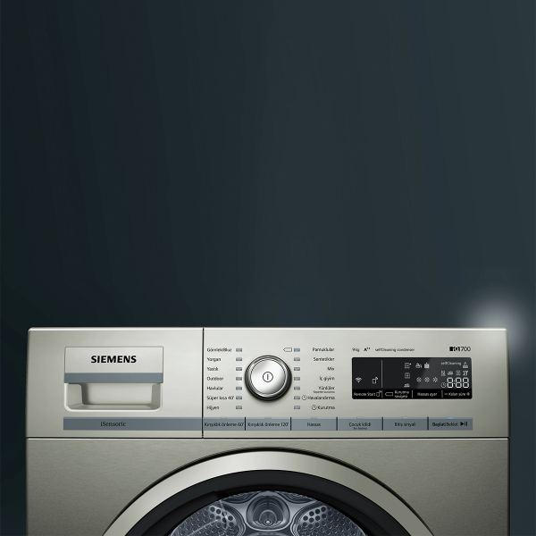 Siemens WT4HW561TR 9 KG Çamaşır Kurutma Makinesi