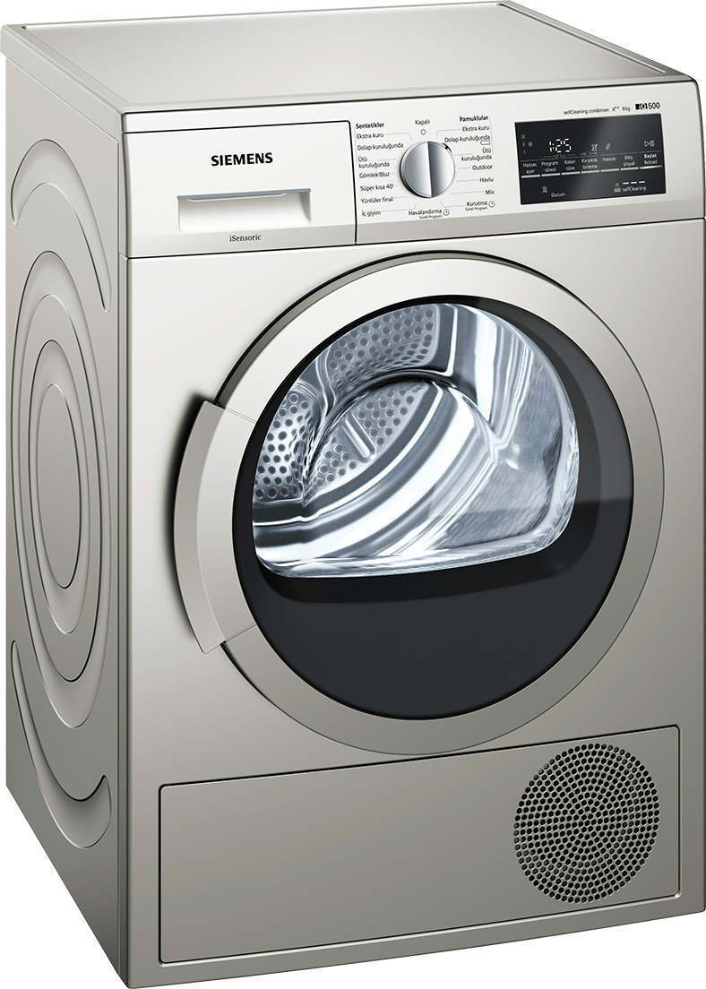 Siemens WT45W41STR 8 KG Çamaşır Kurutma Makinesi