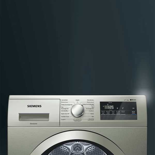 Siemens WT45RV0STR 8 KG Çamaşır Kurutma Makinesi
