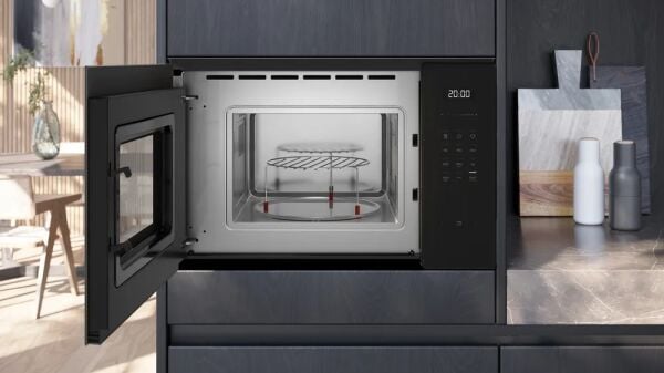Siemens BE525LMB2 iQ500 Built-In Microwave with grill Siyah
