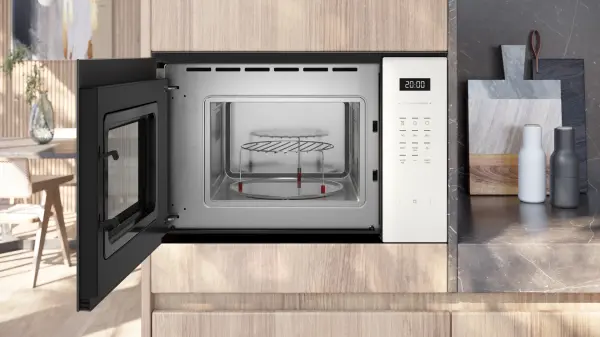 Siemens BE525LMW2 iQ500 Built-In Microwave with grill Beyaz - görsel 4