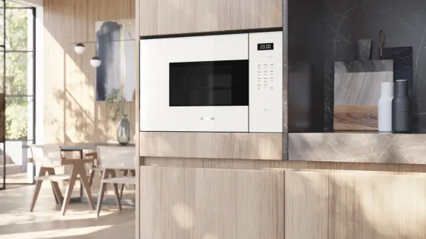 Siemens BE525LMW2 iQ500 Built-In Microwave with grill Beyaz - görsel 5