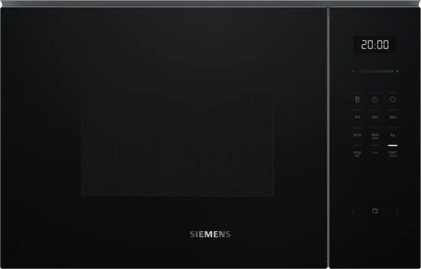 Siemens iQ500 BE555LMB2 Built-In Microwave with grill Siyah
