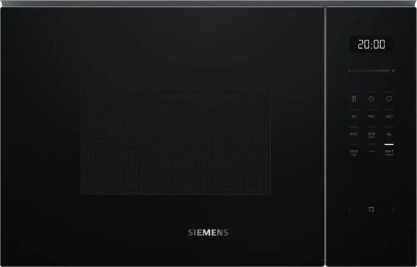 Siemens iQ500 BE555LMB2 Built-In Microwave with grill Siyah - görsel 1