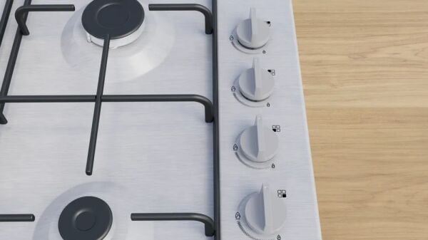 Siemens EB6C5PK80O iQ100 Gazlı Ocak 60 cm Paslanmaz çelik
