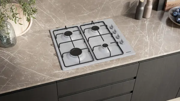 Siemens EB6C5PK80O iQ100 Gazlı Ocak 60 cm Paslanmaz çelik - görsel 5