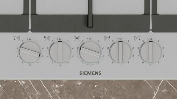 Siemens EC7A5RI90 iQ500 Gazlı Ocak 75 cm Paslanmaz çelik