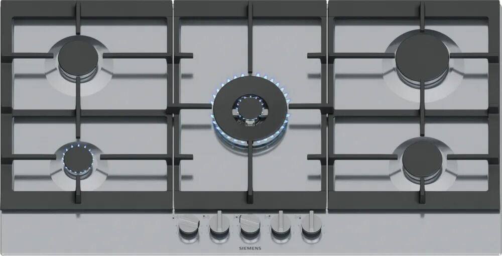 Siemens EC9A5RI90 iQ500 Gazlı Ocak 90 cm Paslanmaz çelik