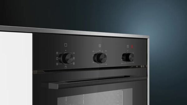 Siemens HB011FBA1T iQ100 Ankastre Fırın 60 x 60 cm Siyah
