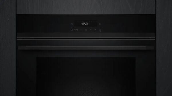 Siemens HJ852GYB0T iQ500 Ankastre Fırın 60 x 60 cm Siyah