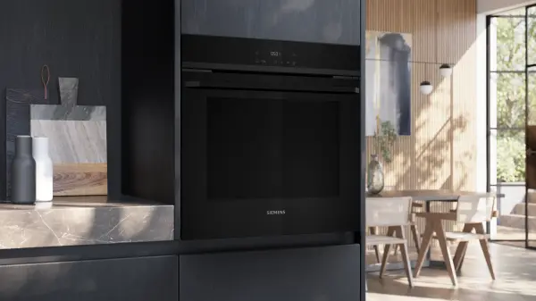 Siemens HJ852GYB0T iQ500 Ankastre Fırın 60 x 60 cm Siyah - görsel 2