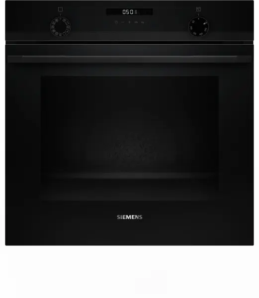 Siemens HU717ABA0T iQ300 Buhar Destekli Ankastre Fırın 60 x 60 cm Siyah