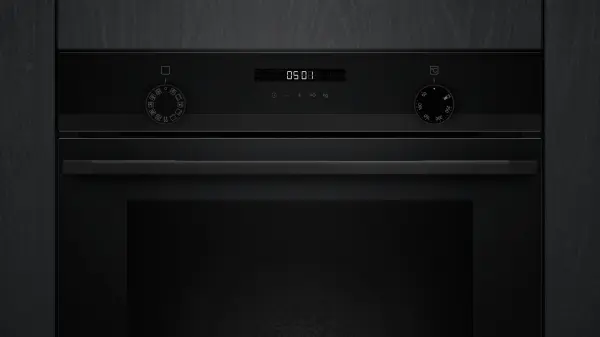 Siemens HU717ABA0T iQ300 Buhar Destekli Ankastre Fırın 60 x 60 cm Siyah - görsel 2