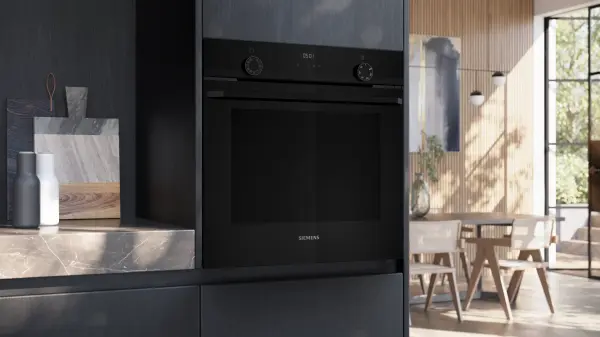 Siemens HU717ABA0T iQ300 Buhar Destekli Ankastre Fırın 60 x 60 cm Siyah - görsel 6