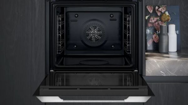Siemens HU717ABV0T iQ300 Buhar Destekli Ankastre Fırın 60 x 60 cm Beyaz
