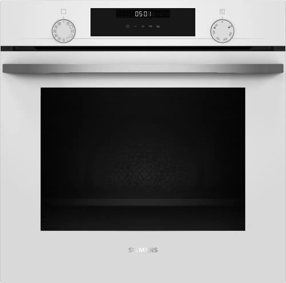 Siemens HU717ABV0T iQ300 Buhar Destekli Ankastre Fırın 60 x 60 cm Beyaz