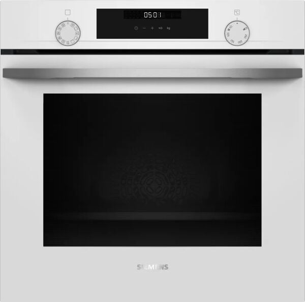 Siemens HU717ABV0T iQ300 Buhar Destekli Ankastre Fırın 60 x 60 cm Beyaz