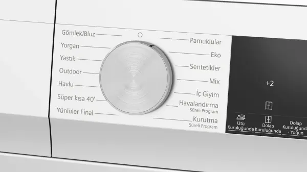 Siemens WQ42A201TR iQ300 Isı Pompalı Kurutma Makinesi 9 kg Beyaz - görsel 3
