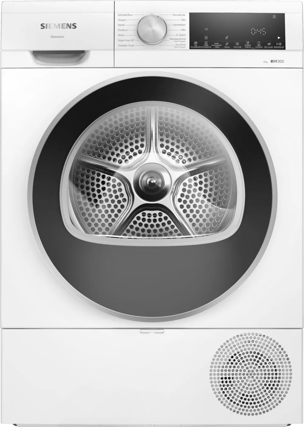Siemens WQ42A201TR iQ300 Isı Pompalı Kurutma Makinesi 9 kg Beyaz