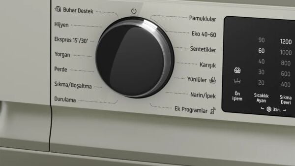 Profilo CGK242ZXTR Çamaşır Makinesi 9 kg 1200 dev./dak., Gümüş