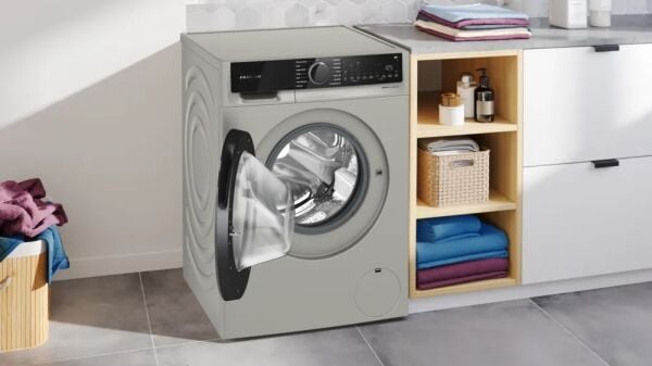 Profilo CGK252ZXTR Çamaşır Makinesi 10 kg 1200 dev./dak., Gümüş