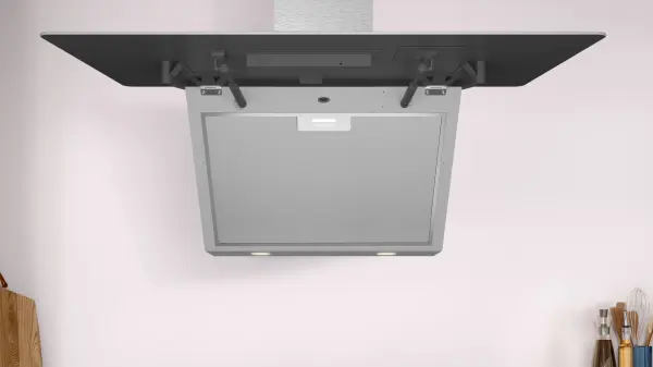 Profilo DVK8J629 Duvar Tipi Davlumbaz 80 cm Beyaz Cam Yüzey, Beyaz - görsel 5