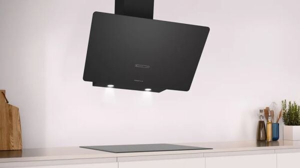 Profilo DVK8J669 Duvar Tipi Davlumbaz 80 cm Siyah Cam, Siyah