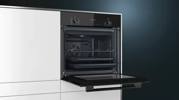 Siemens iQ100 Ankastre Fırın 60 x 60 cm Siyah - görsel 4