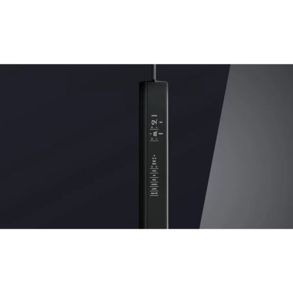Siemens iQ700 French Door Bottom Mount Refrigerator, Glass door 183 x 90.5 cm Siyah