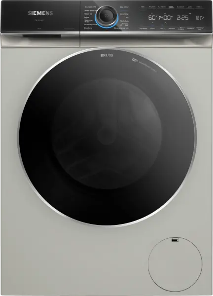 Siemens iQ700 Çamaşır Makinesi 10 kg 1400 dev./dak., Gümüş