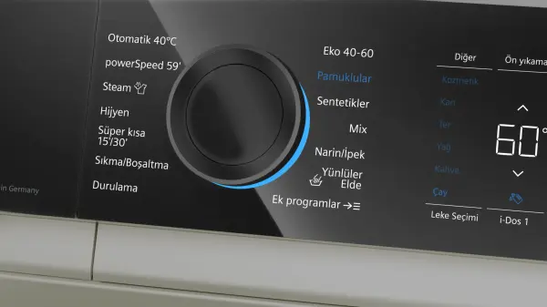 Siemens iQ700 Çamaşır Makinesi 10 kg 1400 dev./dak., Gümüş - görsel 3
