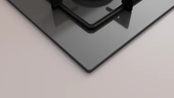 Profilo OE37P9P10L Gazlı Ocak 67 cm Sert cam, Platin gri - görsel 4