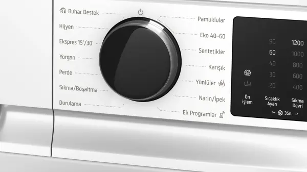 Profilo CGK252Z1TR Çamaşır Makinesi 10 kg maks. 1200 dev./dak. - görsel 3