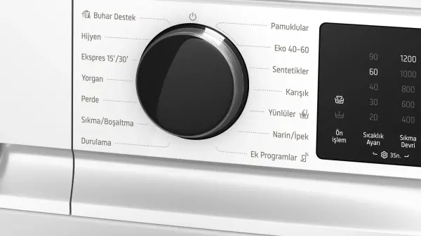 Profilo CGK252Z1TR Çamaşır Makinesi 10 kg maks. 1200 dev./dak. - görsel 3