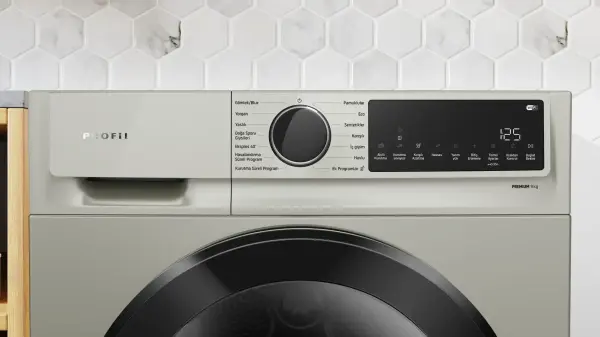 Profilo KM0961XJTR Isı Pompalı Kurutma Makinesi 9 kg Gümüş