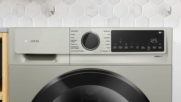 Profilo KM0961XJTR Isı Pompalı Kurutma Makinesi 9 kg Gümüş - görsel 2