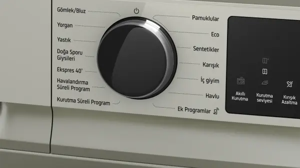 Profilo KM0961XJTR Isı Pompalı Kurutma Makinesi 9 kg Gümüş