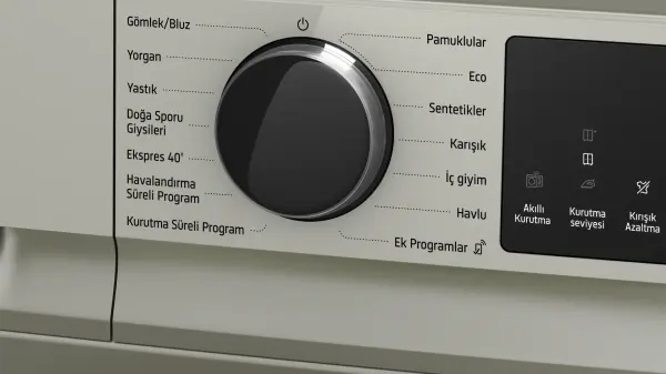 Profilo KM0961XJTR Isı Pompalı Kurutma Makinesi 9 kg Gümüş - görsel 3