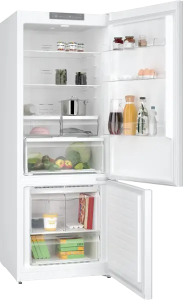 Profilo BD3055WEVN Alttan Donduruculu Buzdolabı 186 x 70 cm Beyaz, Total No Frost - görsel 2