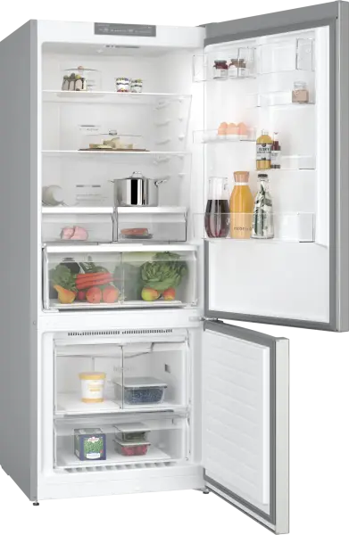Profilo BD3076IEVN Alttan Donduruculu Buzdolabı 186 x 75 cm Paslanmaz çelik