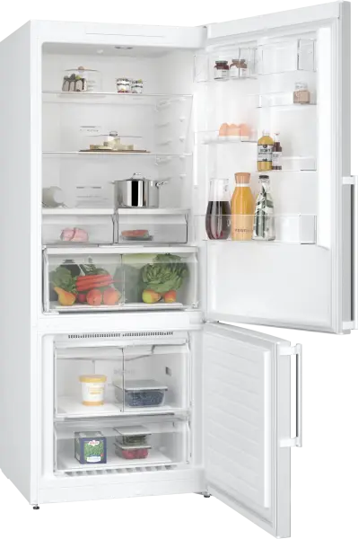 Profilo BD3076WECN Alttan Donduruculu Buzdolabı 186 x 75 cm Beyaz, Total No Frost - görsel 2