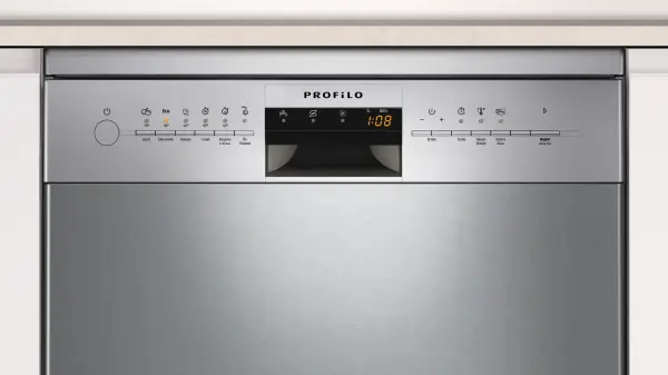 Profilo BM6380MA Solo Bulaşık Makinesi 60 cm Kolay Temizlenebilir Inox